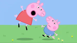 Screaming Peppa Pig Wallpaper