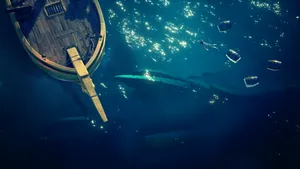 Sea Of Thieves Megalodon Underwater Wallpaper