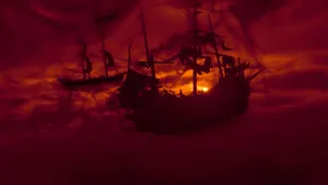 Sea Of Thieves Red Forsaken Shores Wallpaper