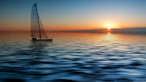 Sea Sailing Wallpaper