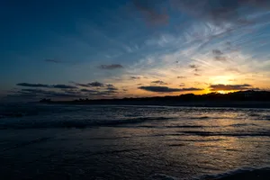 Sea Sunset Wallpaper