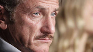 Sean Penn Serious Face Wallpaper