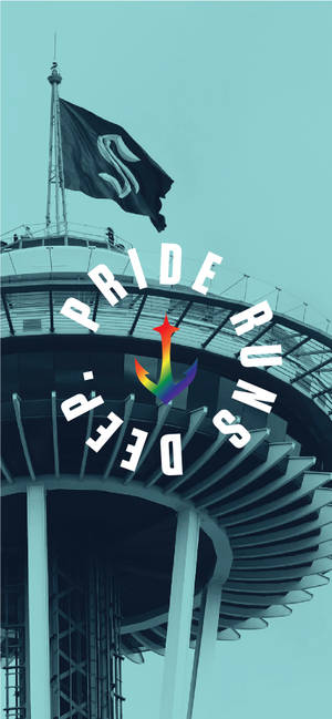 Seattle Iphone Deep Pride Runs Wallpaper