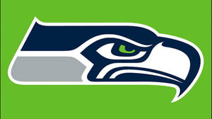 Seattle Seahawks Logo Green Aesthetic Wallpaper