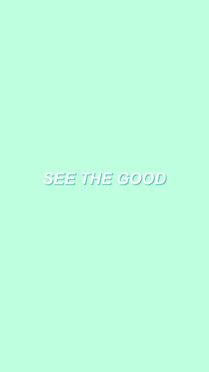 See The Good Pastel Green Aesthetic Wallpaper