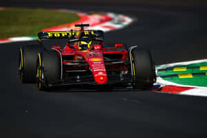 See The Power Of The Ferrari F1 Car In Action. Wallpaper