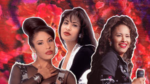 Selena Quintanilla Photo Collage Wallpaper