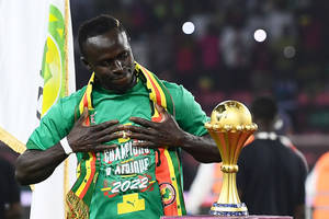 Senegal Football Player Sadio Mané Wallpaper