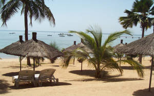 Senegal Saly Portudal Beach Wallpaper