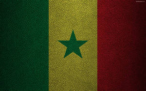 Senegal Textured Flag Wallpaper