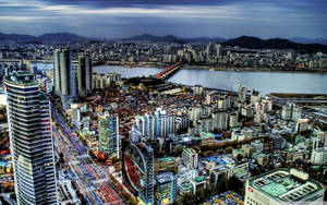 Seoul South Korea Daytime Wallpaper