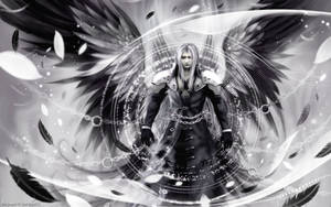 Sephiroth Chain Spell Wallpaper