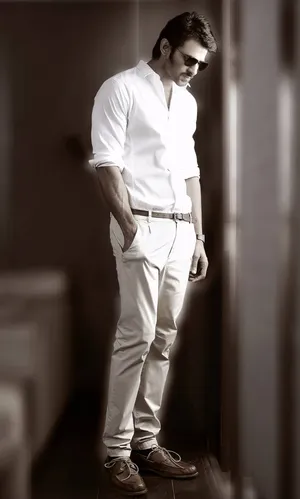 Sepia Prabhas Mirchi Wallpaper