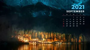 September 2021 Nature Calendar Wallpaper