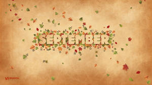 September In Autumn Theme Wallpaper