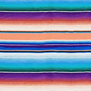 Serape With Beige Stripes Wallpaper