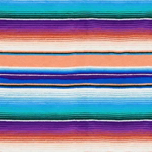 Serape With Beige Stripes Wallpaper