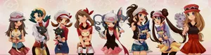 Serena And Espurr Wallpaper