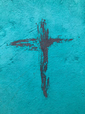 Serene Image Of Jesus Christ In Prayer Wallpaper