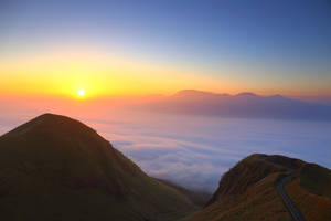 Serene Mountain Landscape In 4k Wallpaper