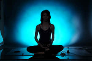 Serene Spiritual Meditation Experience Wallpaper
