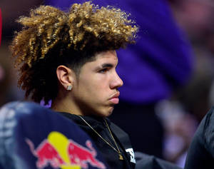 Serious Look Of Lamelo Ball Wallpaper