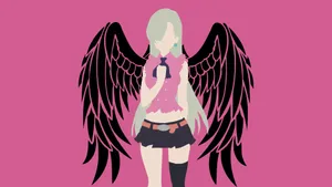 Seven Deadly Sins Elizabeth Pink Art Wallpaper
