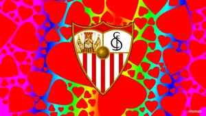 Sevilla Fc Paper Logo Wallpaper
