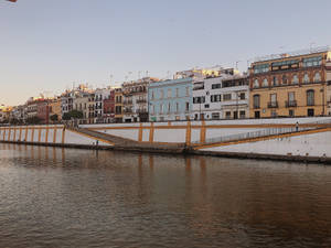 Seville Calm Water Wallpaper