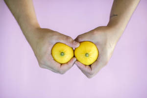 Sexual Two Lemons Wallpaper