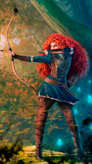 Sexy Merida Art Phone Wallpaper