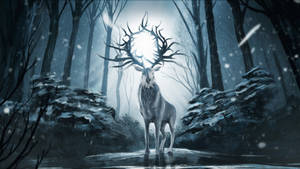 Shadow And Bone Magical Stag Wallpaper