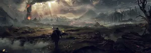 Shadow Of Mordor Battlefield Wallpaper