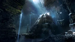 Shadow Of The Tomb Raider Dark Temple Wallpaper