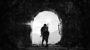 Shadow Of War Talion Pencil Art Wallpaper