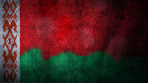 Shadowy Belarus Flag Wallpaper