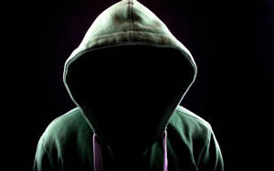 Shadowy Green Hoodie Wallpaper