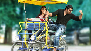 Shaking Fist Prabhas Mirchi Wallpaper