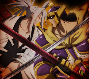 Shaman King Amidamaru And Bason Wallpaper