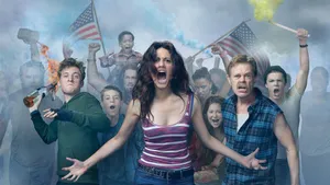 Shameless Main Character Fiona Gallagher Wallpaper