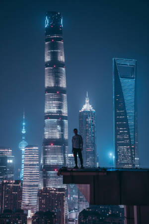 Shanghai China Skyscrapers Wallpaper
