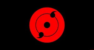 Sharingan Live Double Tomoe Black And Red Wallpaper