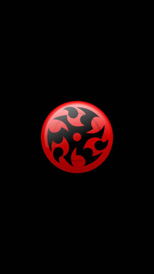 Sharingan Live Symbol With Sharp Edges Wallpaper