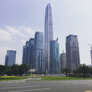 Shenzhen City Ping An Finance Centre Wallpaper