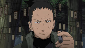 Shikamaru With Injection Wallpaper