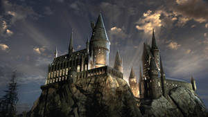 Shining Hogwarts Castle Wallpaper