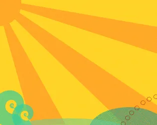 Shining Sun Clipart Wallpaper