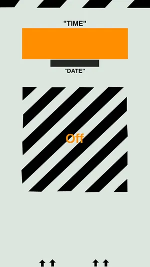 Shiny New Off White Ipad Wallpaper