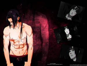 Shirtless Itachi Uchiha Fanart Wallpaper