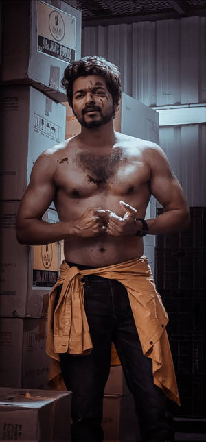 Shirtless Master Vijay Hd Wallpaper